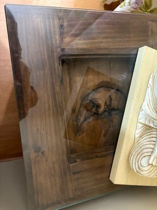 Muebles TV salón rústico