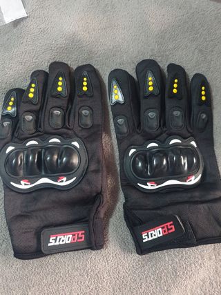 Guantes moto deportivos