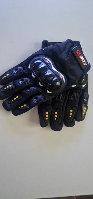 Guantes moto deportivos