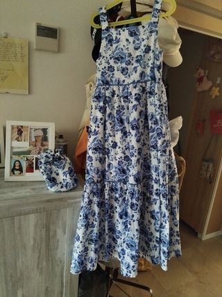 Exclusivo vestido de Estados Unidos vestido niña f