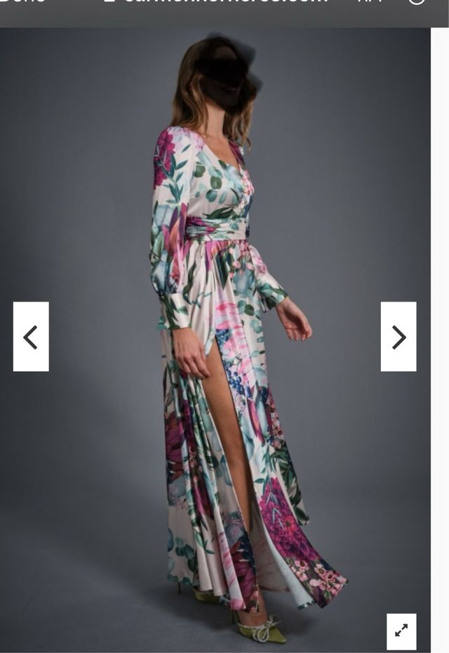 Vestido Carmen Horneros XL