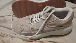 Zapatillas ante beige mujer nº39