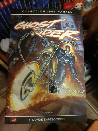 Ghost Rider. 100% Marvel 1-8 (Falta el 7).