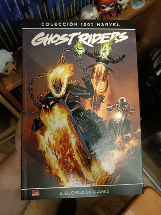 Ghost Rider. 100% Marvel 1-8 (Falta el 7).
