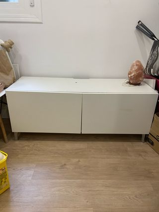 Mueble TV blanco - 2 puertas