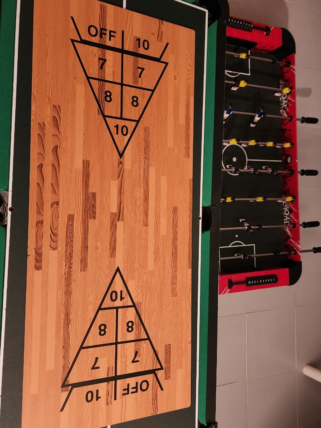 Futbolín 14-en-1 Multifunción