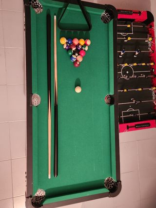 Futbolín 14-en-1 Multifunción