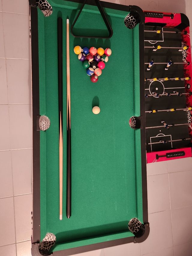 Futbolín 14-en-1 Multifunción