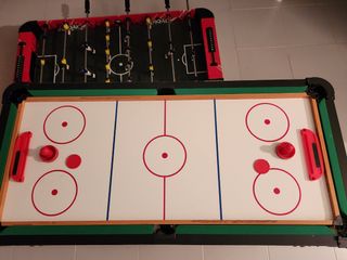 Futbolín 14-en-1 Multifunción