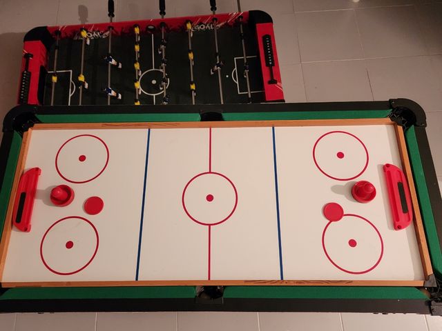 Futbolín 14-en-1 Multifunción