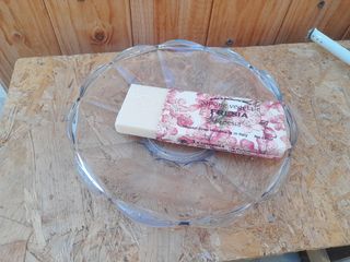 Piatto vetro  trasparente