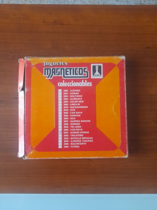 Juego Damas Chinas Magnéticas - Años 80