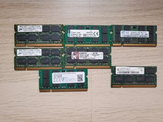 6x RAM DDR2 - Kingston, Samsung...
