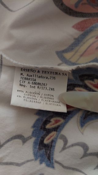 Camisa Anna Mora paisley T-40