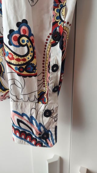 Camisa Anna Mora paisley T-40