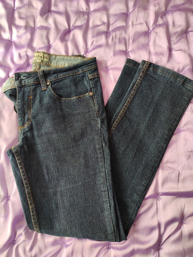 Calças Amichi - Calça jeans azul