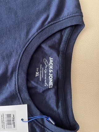 Camiseta Jack&Jones XL azul