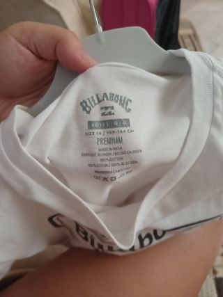 Camiseta Billabong blanca