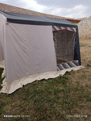 Tienda cocina camping poco usada