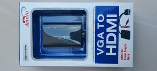Conversor VGA a HDMI con audio