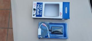 Conversor VGA a HDMI con audio