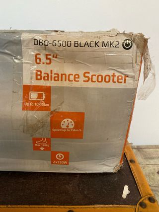 Hoverboard eléctrico Denver+kart