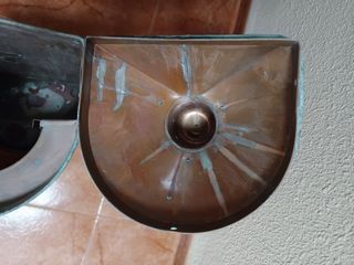 Farol antiguo barco cobre MASTHEAD