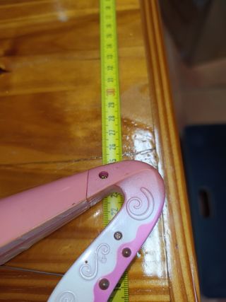 ARPA ELECTRÓNICA ROSA Y DORADA