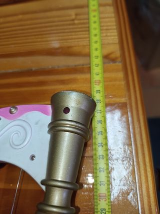 ARPA ELECTRÓNICA ROSA Y DORADA