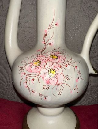 Anfora vintage dipinta a mano