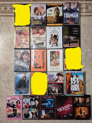 Lote 31, elegir películas dvd, 5 x 15 euros