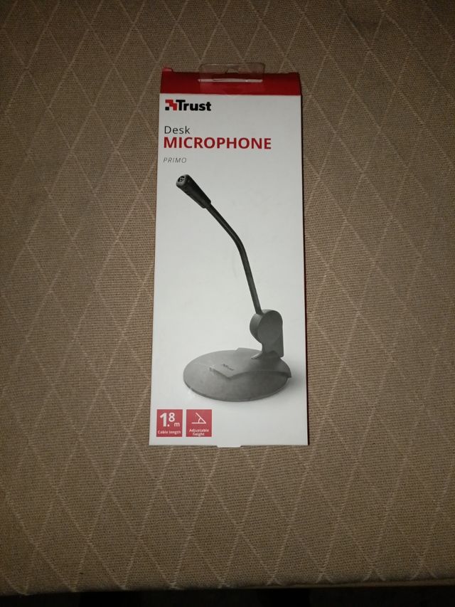 Micrófono Escritorio Trust Primo