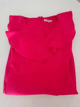 Vestido elegante rojo fiesta