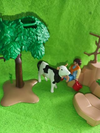 Playmobil pastorcita y vacas