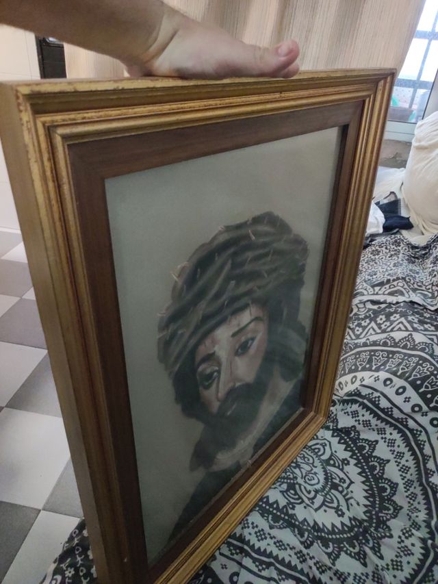 Cuadro cristo de la sentencia macarena