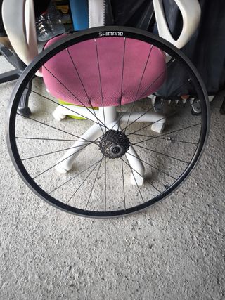 Ruedas Shimano 622x15c Aluminio