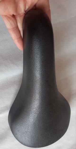 Sillín bicicleta vintage color negro