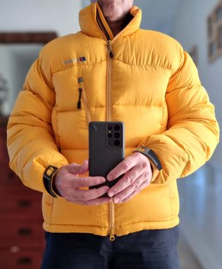 Berghaus Pertex 650c chaqueta plumas