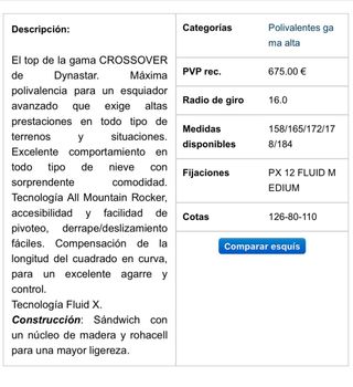 Esquís Dynastar Legend outlander