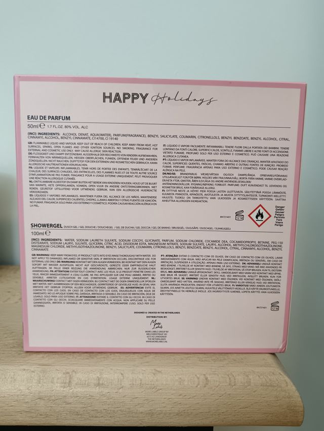 Sentio Happy Holidays: Perfume 50ml + Gel