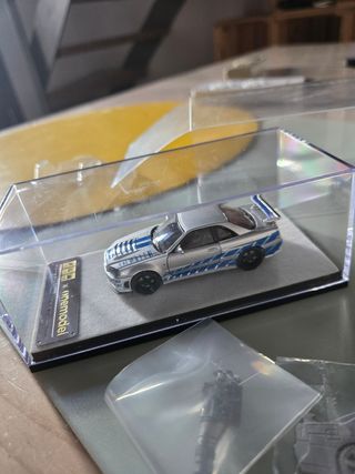 Coche escala 1/64 Nissan Skyline R34 Z-Tune PGM 