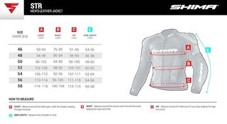 Chaqueta moto SHIMA deportiva
talla (48)