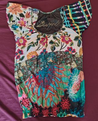Blusa Desigual multicolor estampada