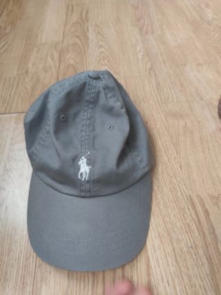 Gorra Ralph Lauren gris