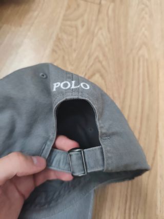 Gorra Ralph Lauren gris