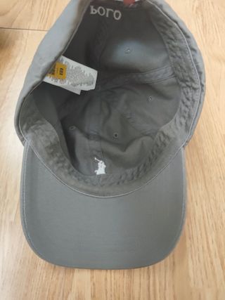 Gorra Ralph Lauren gris
