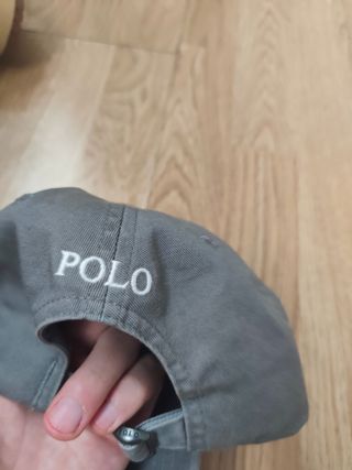 Gorra Ralph Lauren gris