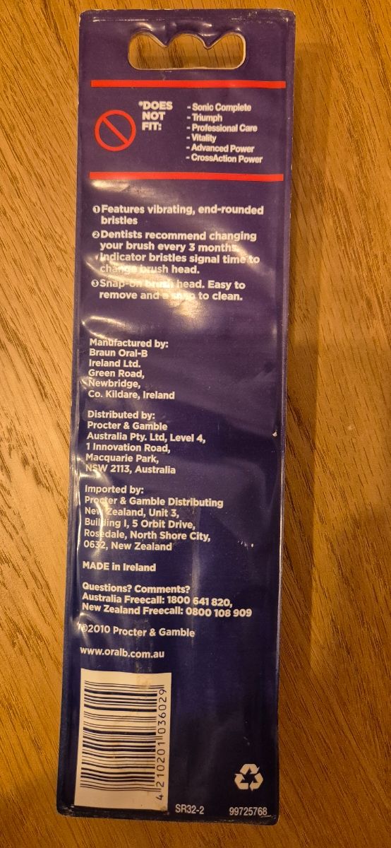 2 recambios Oral-B Pulsonic