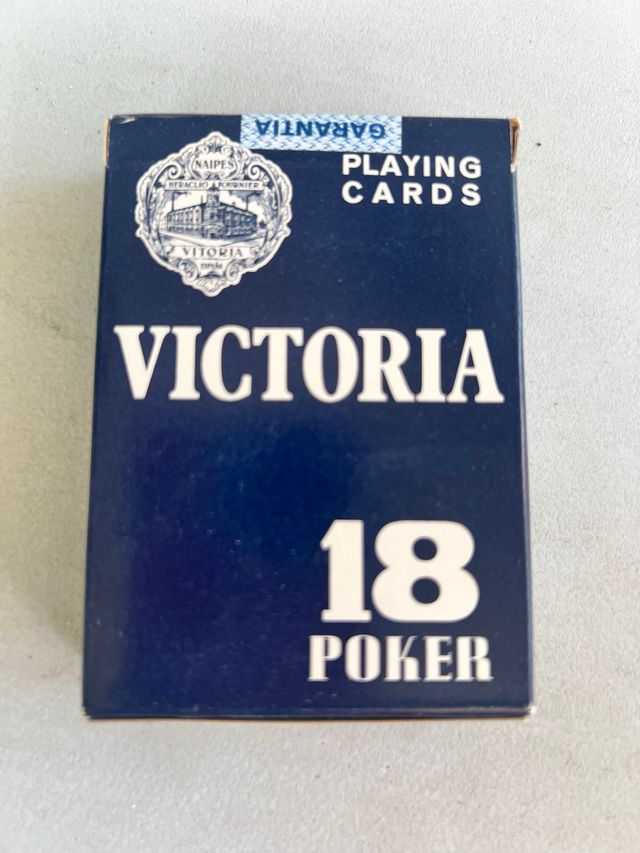 Baraja Fournier Victoria Poker 18 AZUL