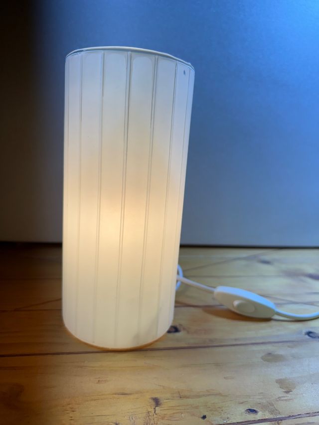 Lampara IKEA Kvarna cristal acido